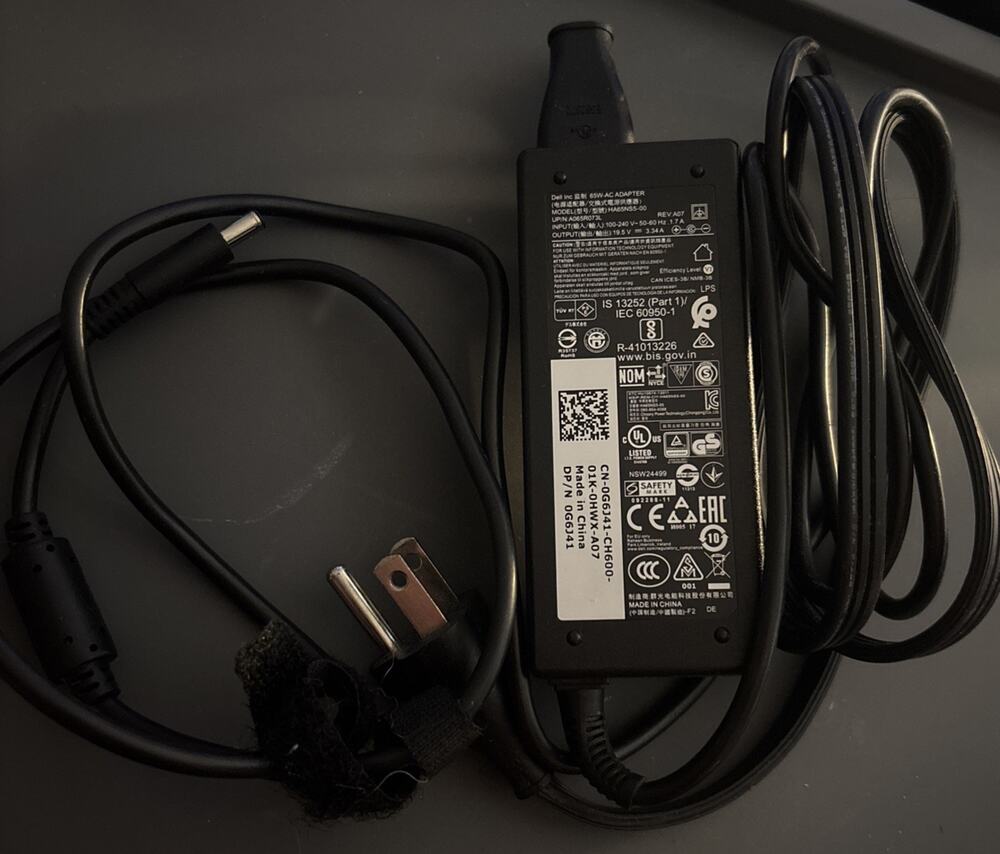 DELL AC Adapter Model HA65 NS5-00